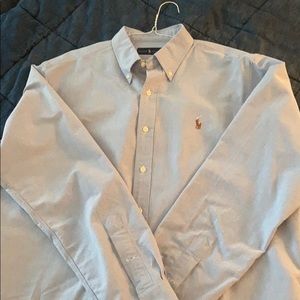 Ralph Lauren Blue Oxford Button Down